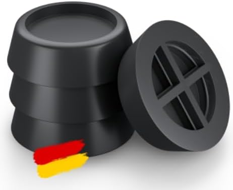 VIBIRIT Vibration Damper for Washing Machine and Dryer Washer Feet Pad Low Noise Anti Vibration Rubber Pad for Washer and Dryer