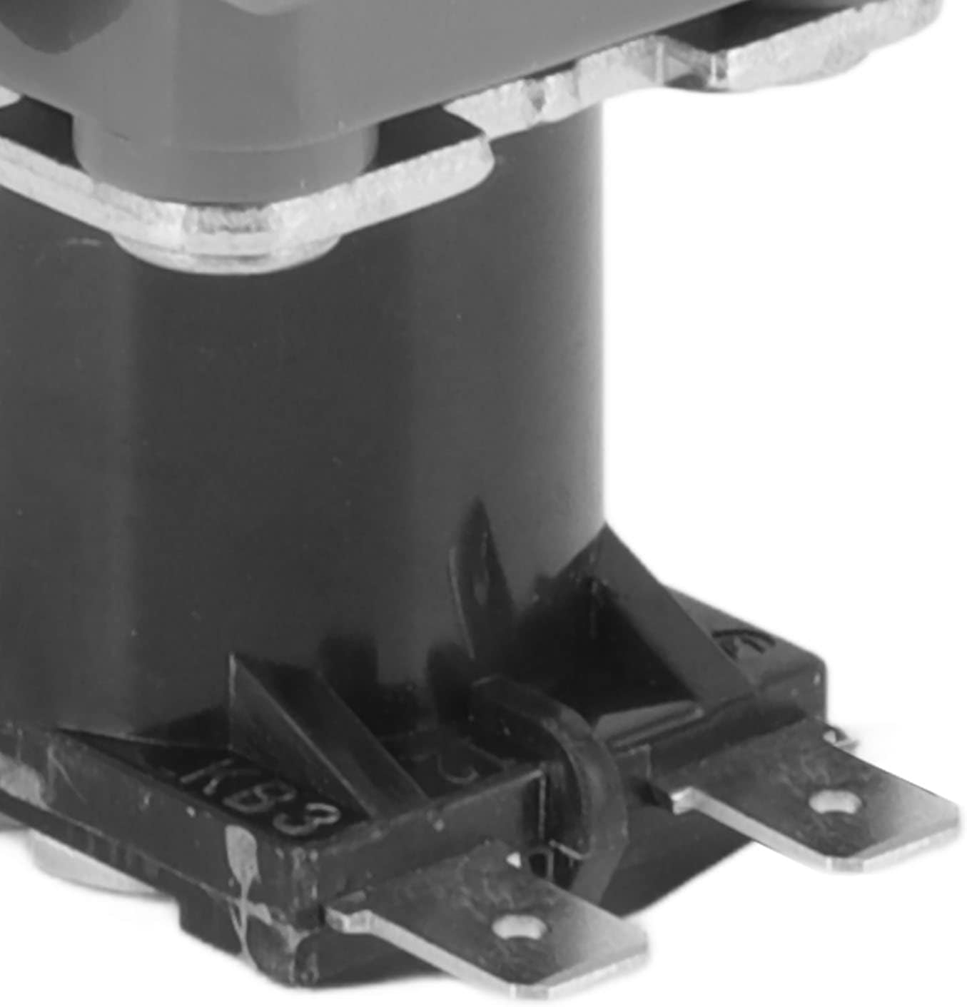 eMagTech 2pcs 15 Ohm Refrigerator Start Relay 1 Pin PTC Starter Relay Fridge Replacement Parts Freezer Compressor Resistor for Mini Fridges Compact Fridges Freezers Wine Fridges