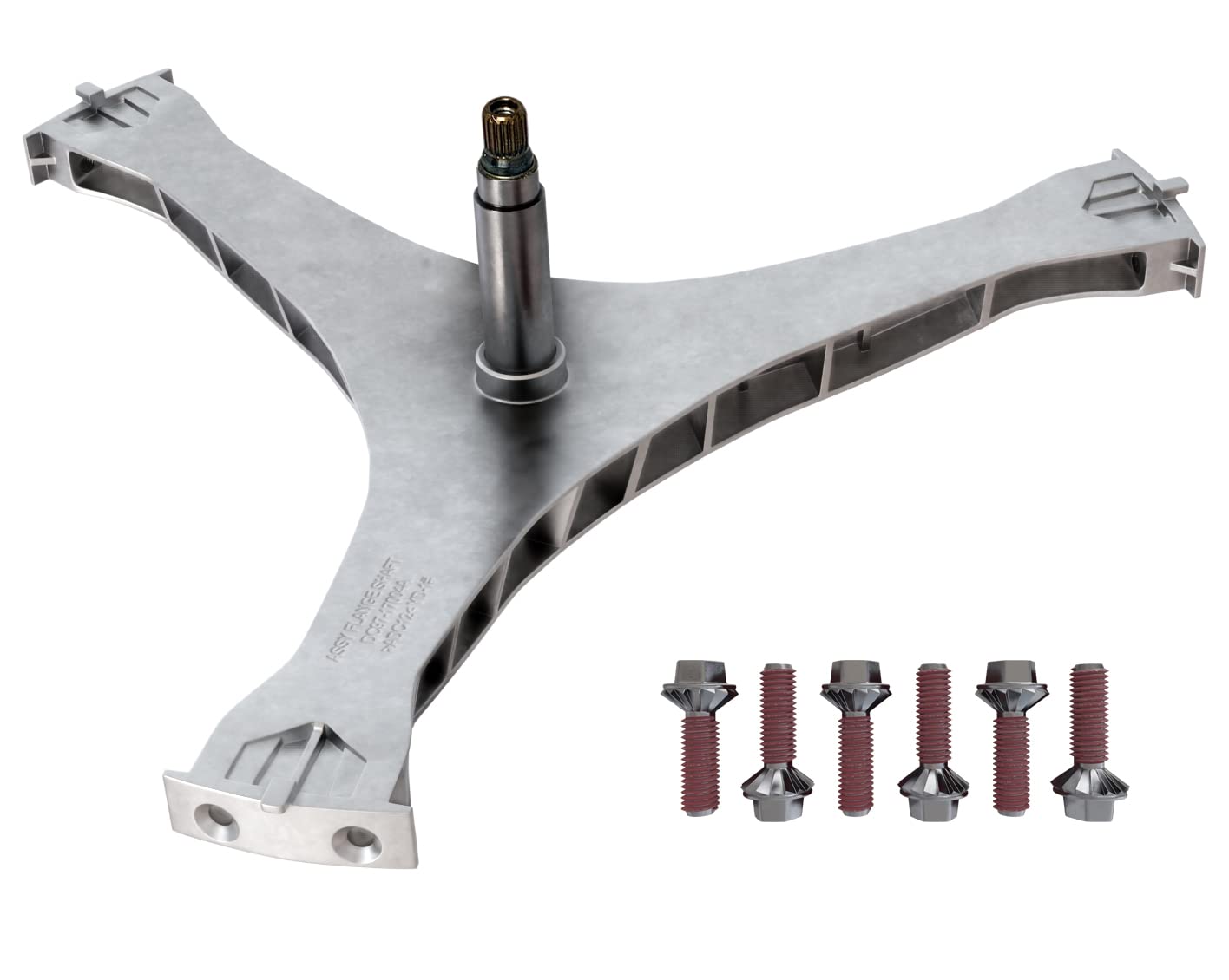 DC97-17004B / DC60-00100A Washer Flange Shaft Assembly Compatible with Samsung Washing Machine Washer Spider Spinner Shaft Replaces DC97-17004A DC97-17004E